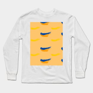 Abstract paint pattern Long Sleeve T-Shirt